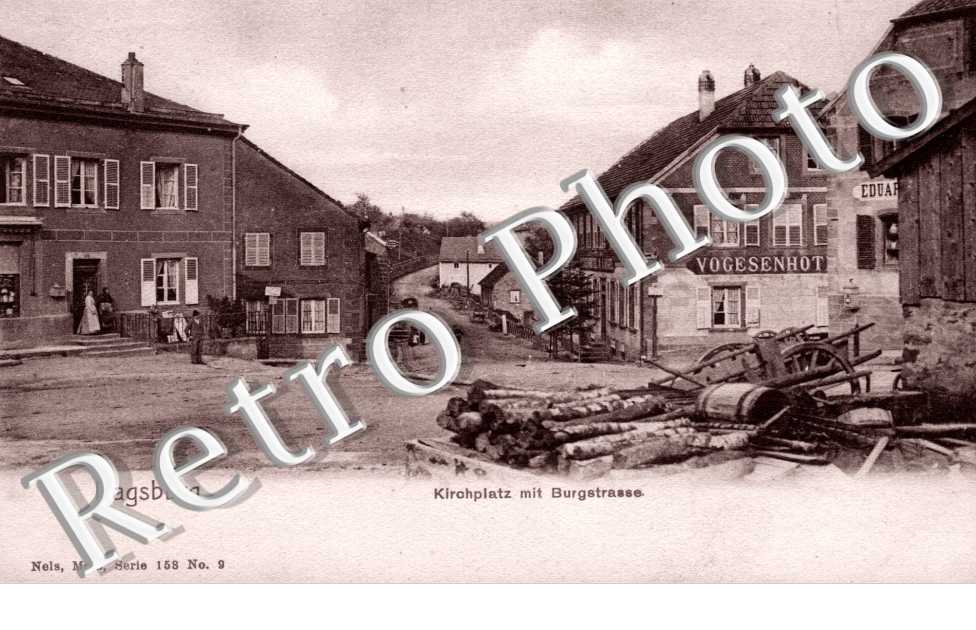 KIRCHPLATZ MIT BURGSTRASSE
