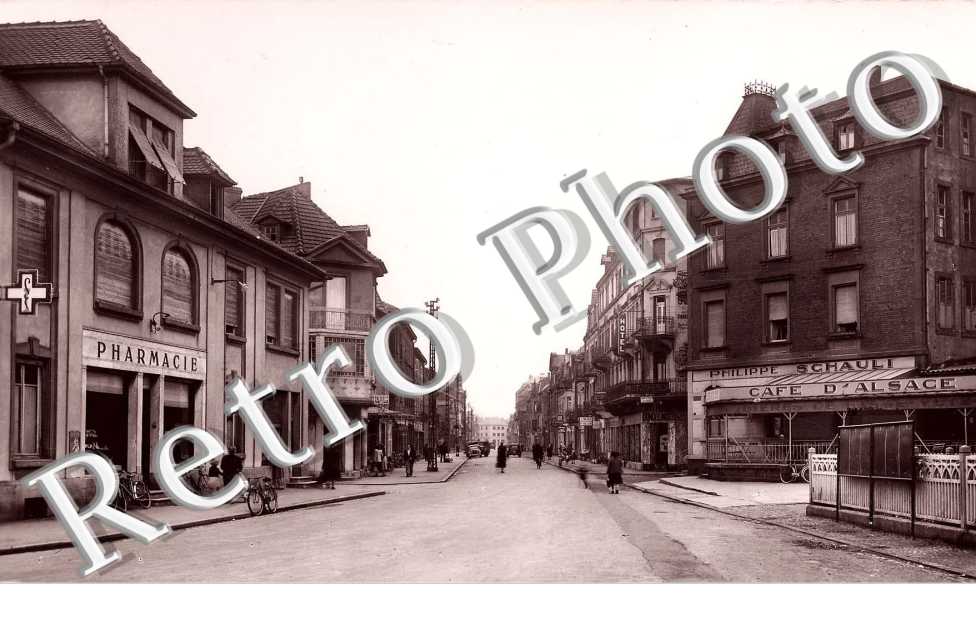 rue de la gare - annees 50
