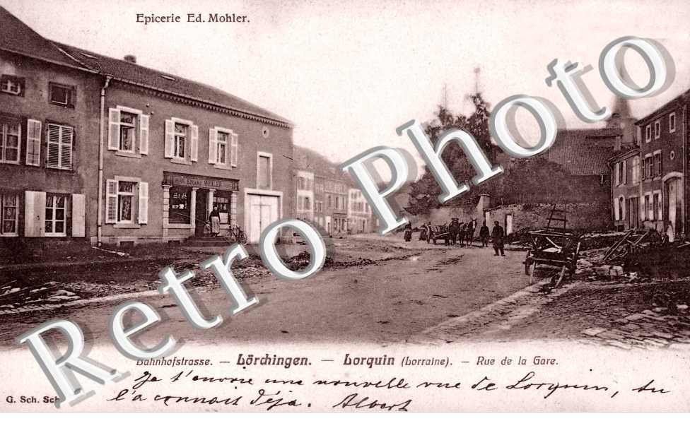 Epicerie Ed. Mohler, Rue de la Gare