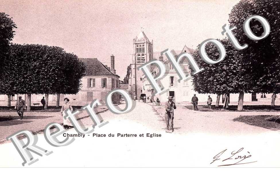 Place du parterre et l'eglise