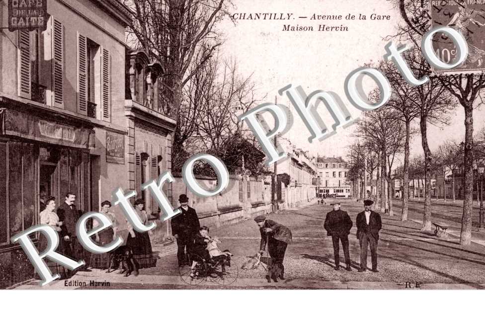 Avenue de la Gare et Maison Hervin