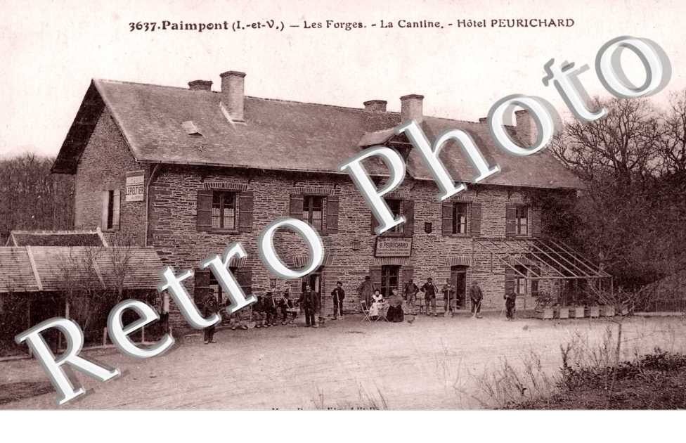 Les Forges, la Cantine, Hotel Peurichard