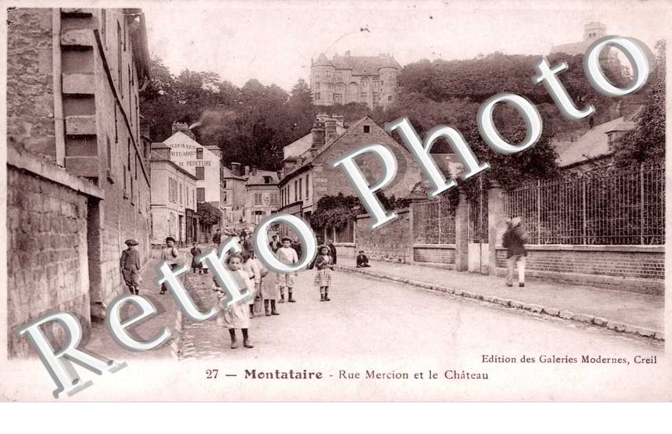 rue mercion et le chateau