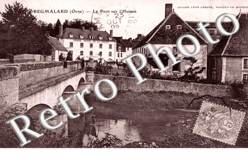 le pont sur l&#039;Huisne