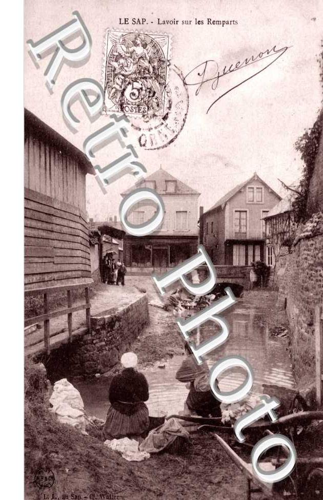 lavoir sur les remparts