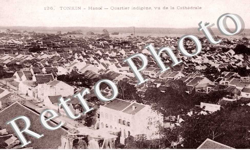 Quartier Indigene vu de la Cathedrale