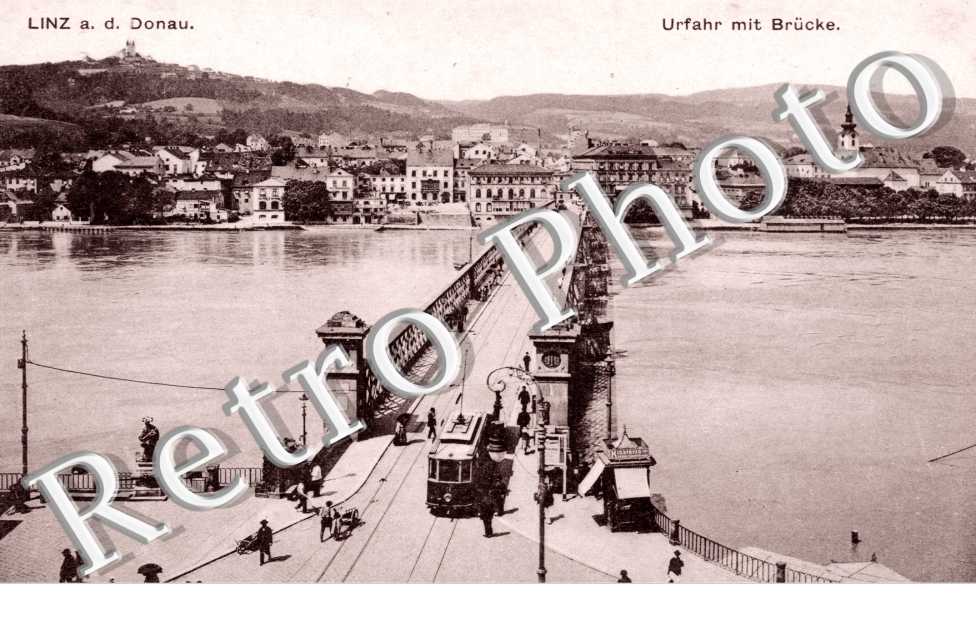 Urfahr mit brucke
