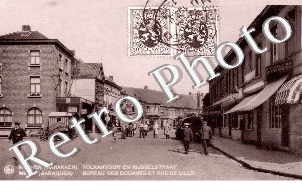 bureau des douanes et rue de Lille