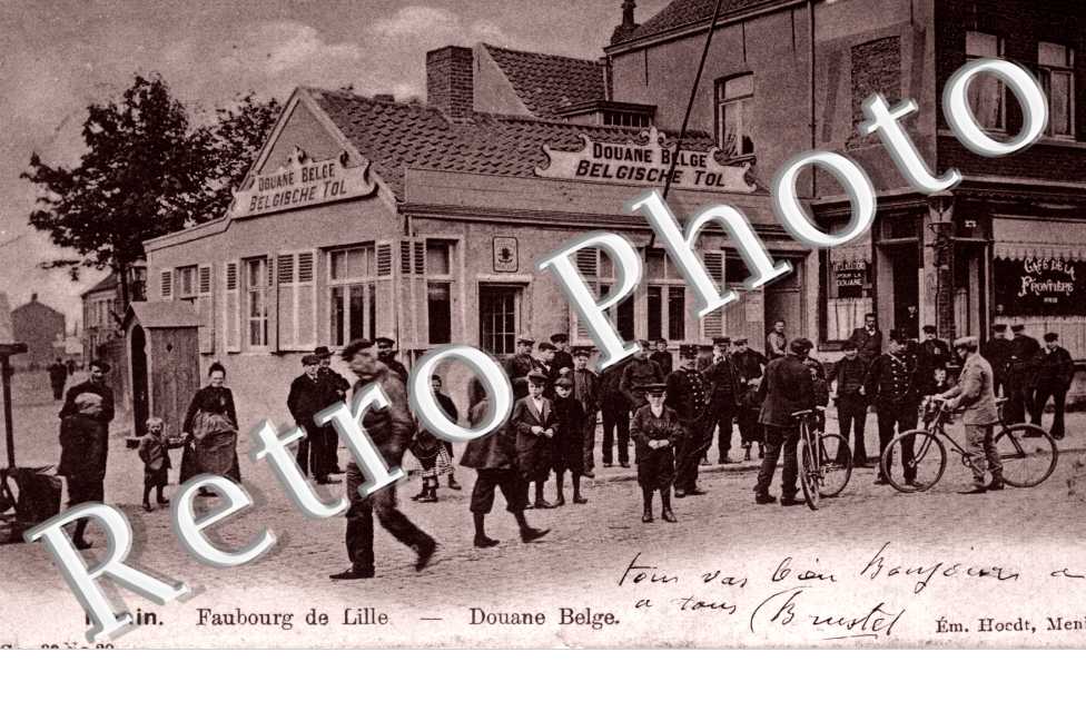 faubourg de Lille, douane belge