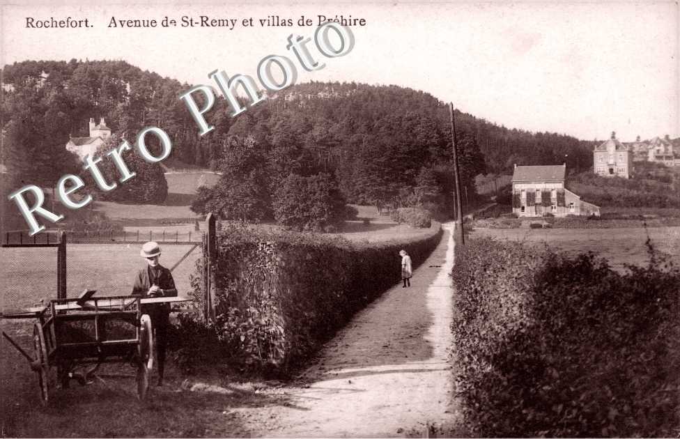 Avenue de saint Remy et Villas de Prehire