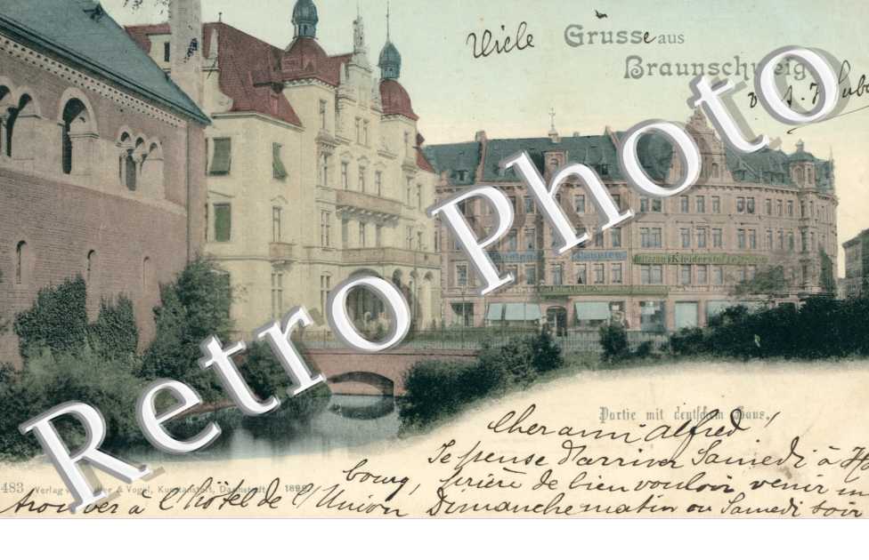 Partie mit Dentfohlm Haus