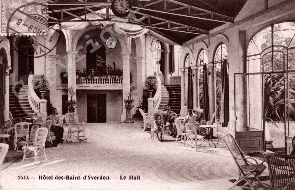 Hotel des bains  - le hall