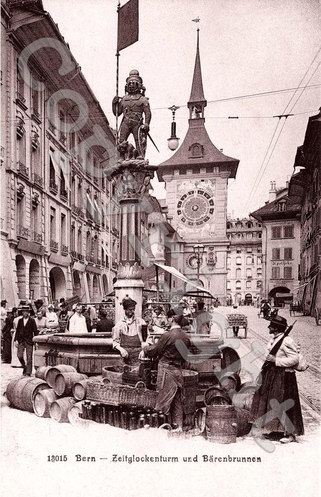 Zeitglockenturm und Barenbrunnen