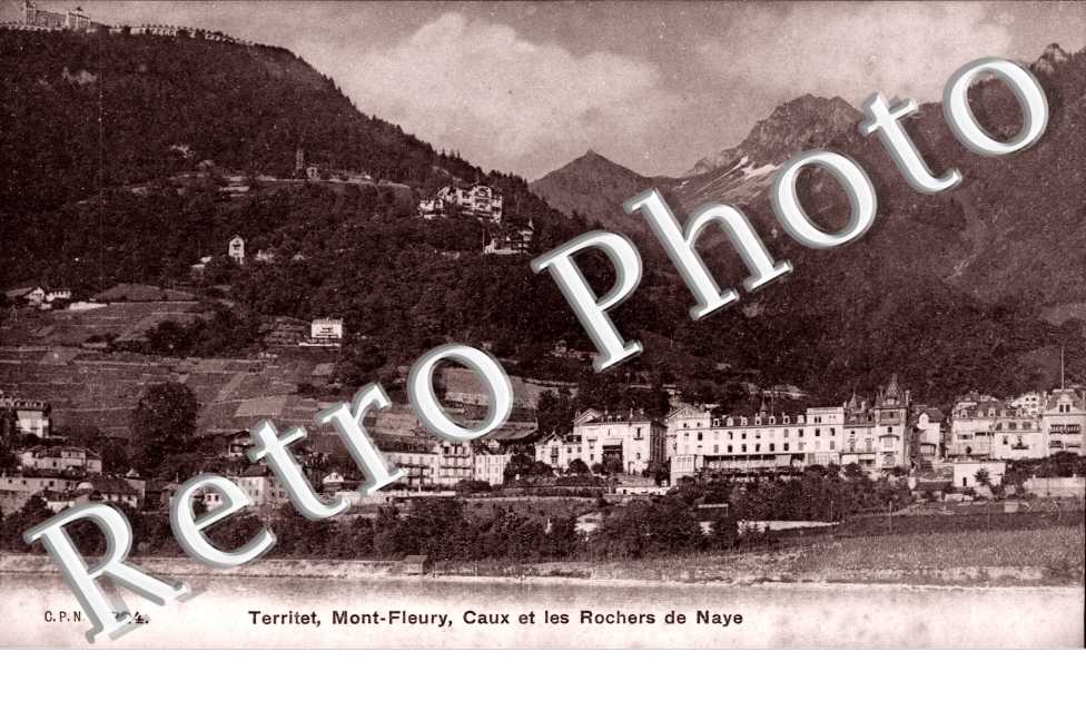 Mont Fleury, Caux et les Rochers de Naye