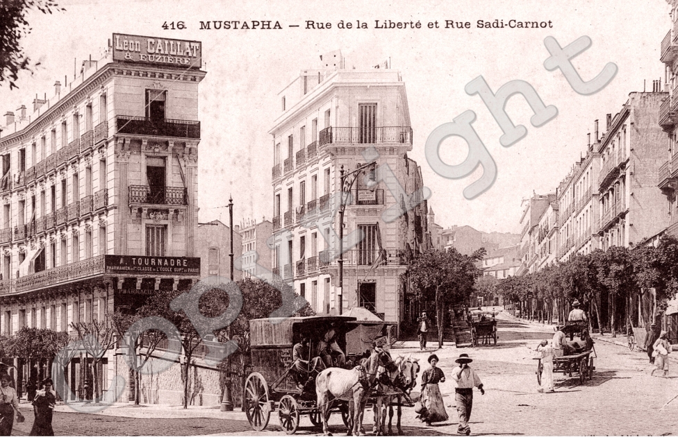 rue de la liberte et rue Sadi Carnot