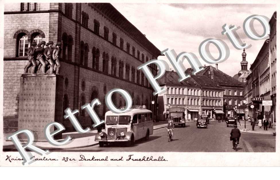 Denkmal und Fruchthalle