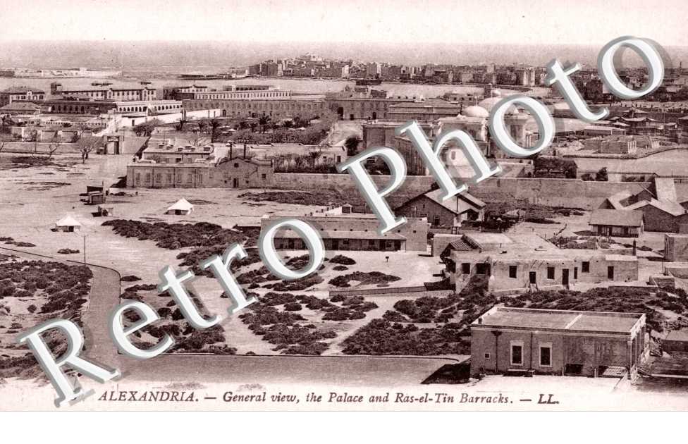 General View, the Palace and Ras-el Tin Barracks