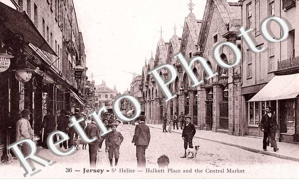 Halkett Place and the Central Market