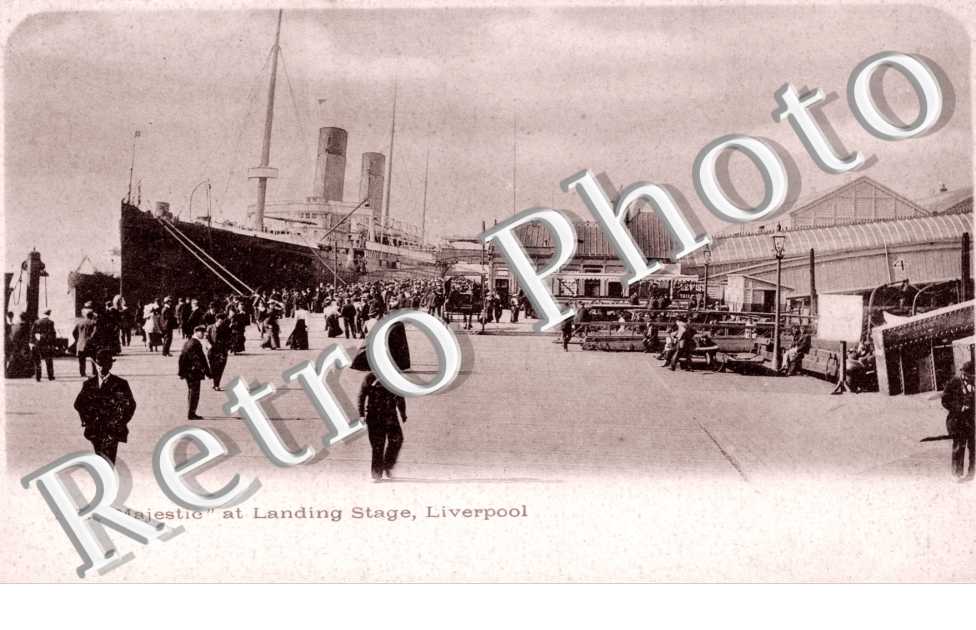S.S "Majectis" at landing Stage