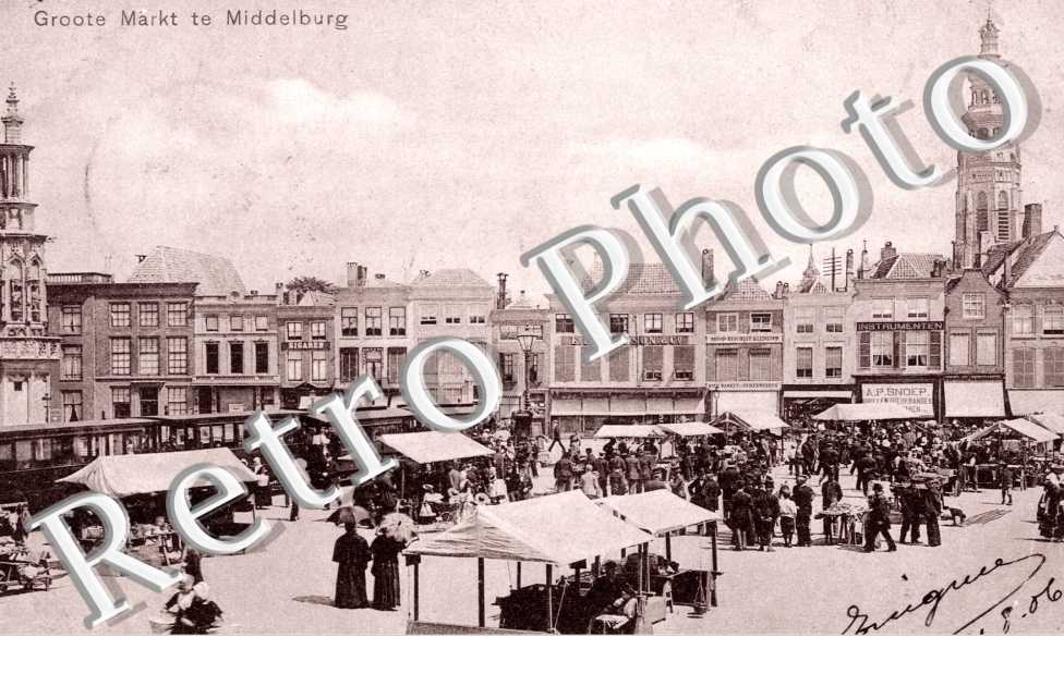 Groote Markt te Middelburg