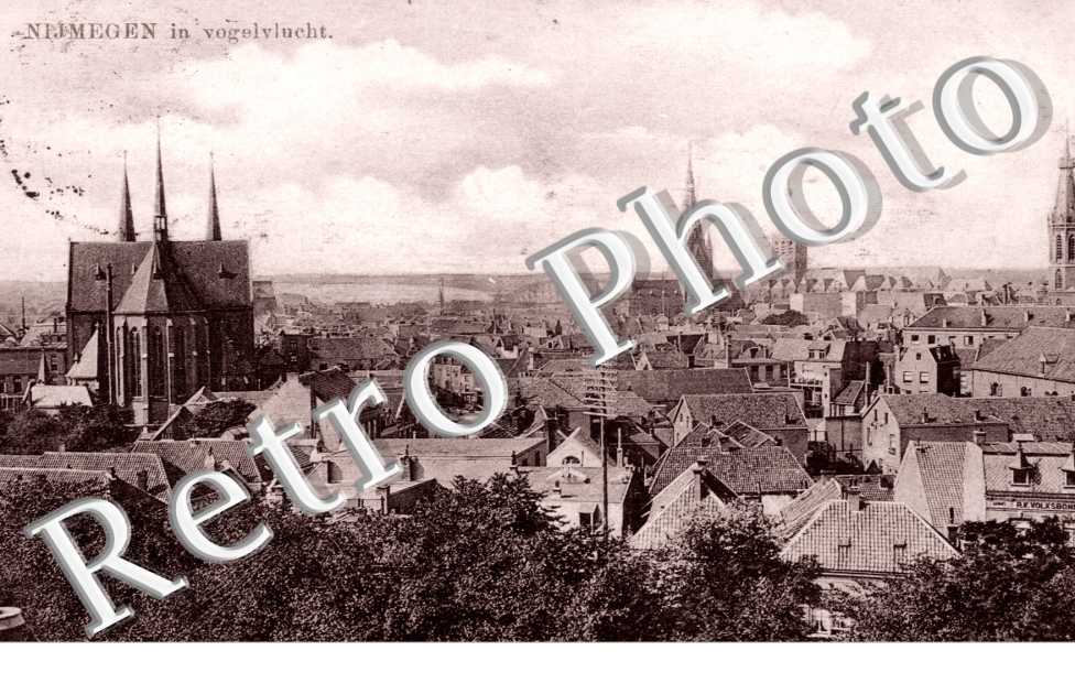 Nijmegen in vogelvlucht