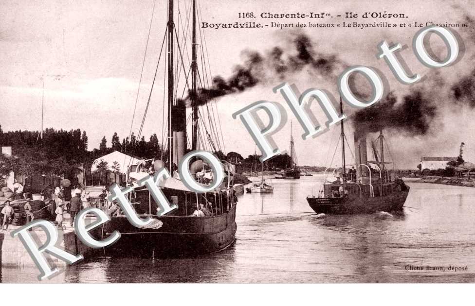 depart des bateaux