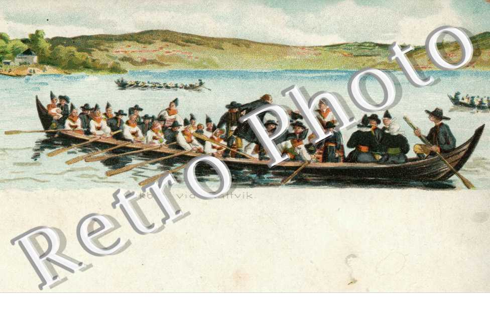 Embarquation sur un Lac