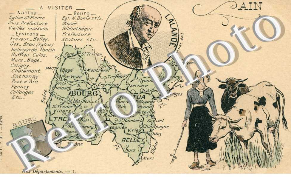 la Carte geographique