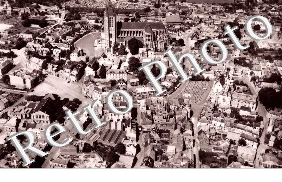 vue aerienne  La cathedrale