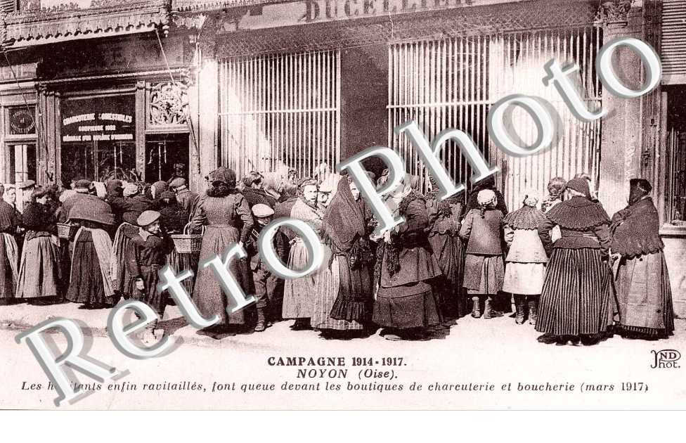 campagne 1914-1917 - Habitants Ravitailles