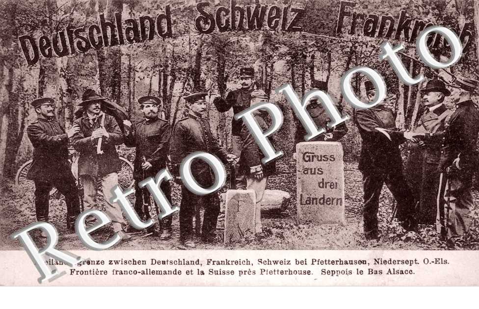 Gruss aus drei Landern