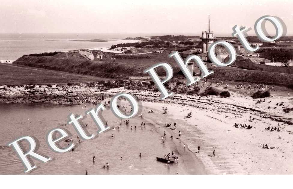 la Plage vue du haut du phare