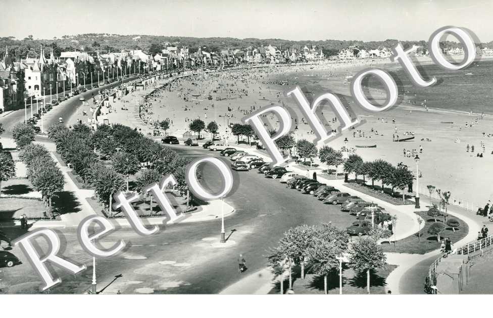 Vue generale de la plage
