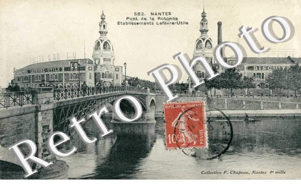 Pont de la Rotonde Etablissements Lefevre-Utile