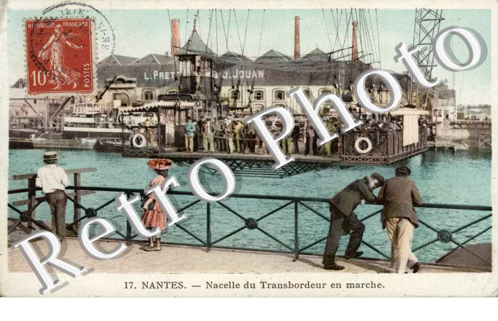 nacelle du Transbordeur en marche