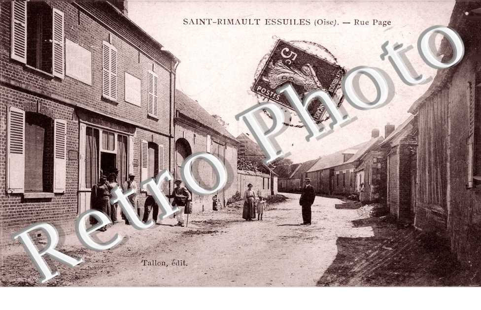Saint-Rimault Essuiles  -  Rue Page