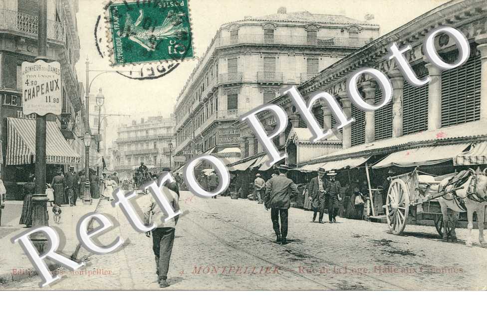 Rue de la loge - halle aux colonnes