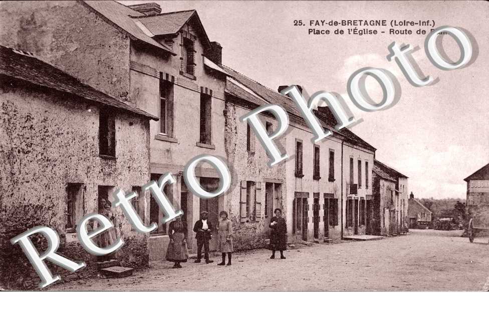 place de l&#039;eglise Route de Blain
