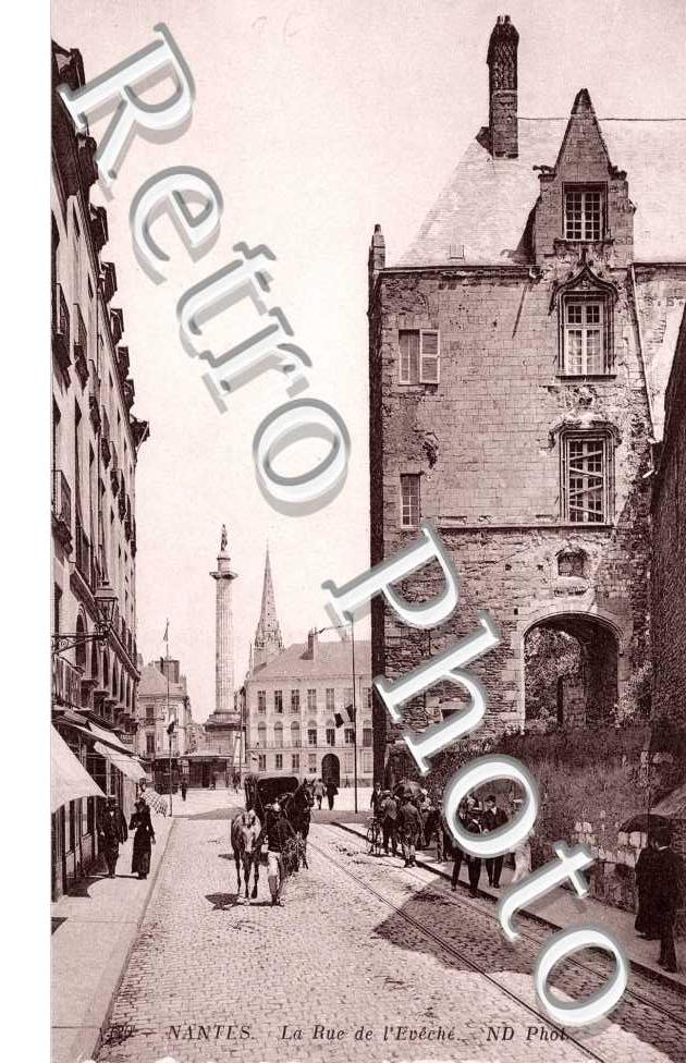 la rue de l'Eveche