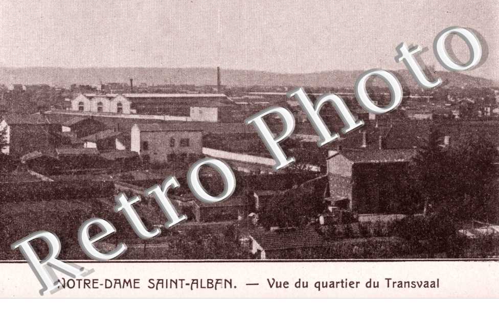 Notre Dame Saint Alban -  vue du quartier du Transvaal