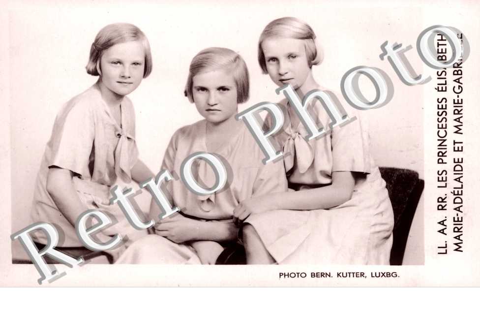Les princesses Elisabeth Marie-Adelaide Marie-Gabrielle