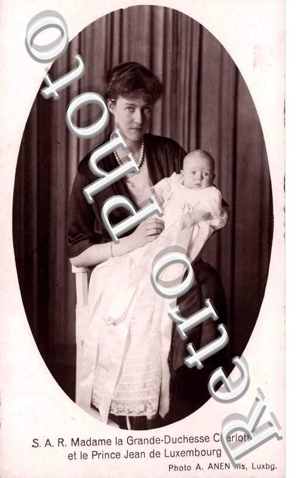 la Grande Duchesse Charlotte et le prince Jean