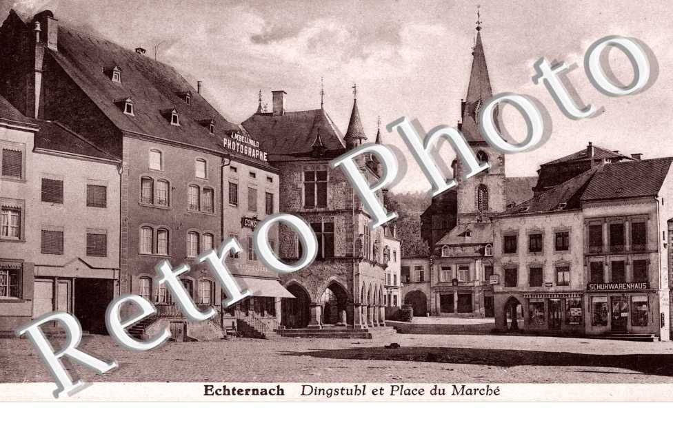 Dingstuhl et place du marché