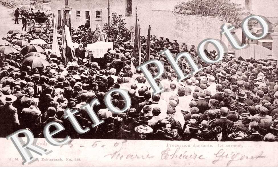 procession dansante le sermon