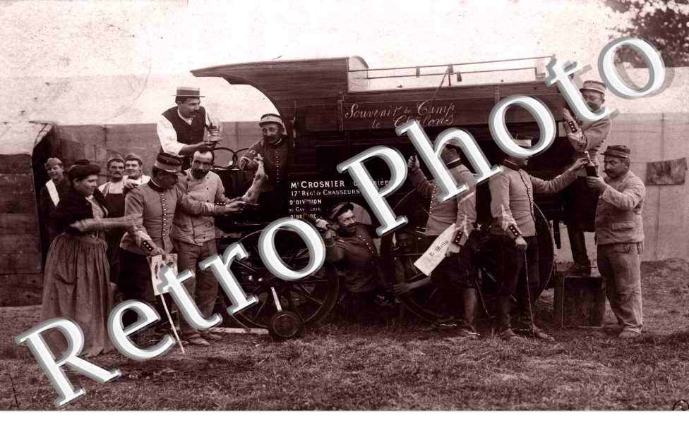 Souvenir du camp de chalons Mr Crosnier Cantiniere
