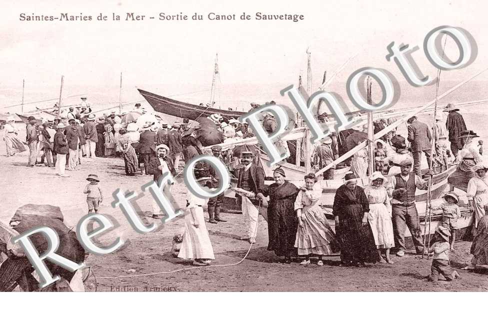 sortie du canot de sauvetage