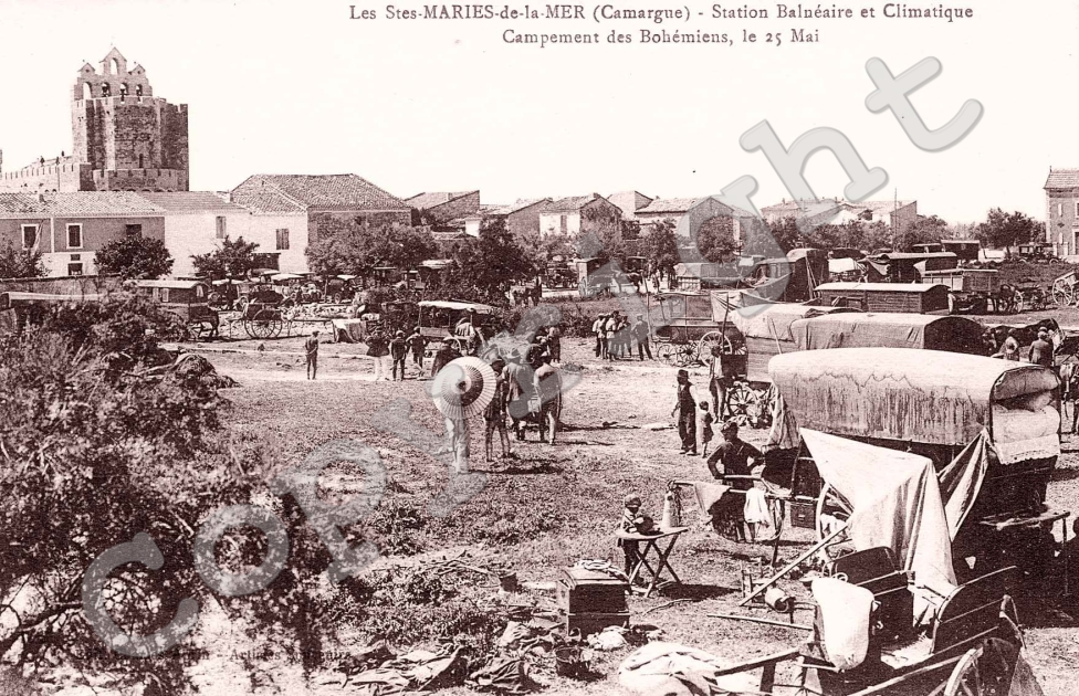 station balneaire et climatique - campement des bohemiens le 25 mai