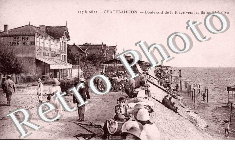 Boulevard de la Plage vers les bains richelieu
