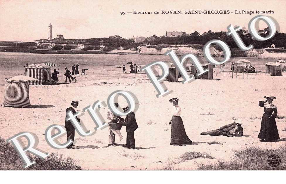 la plage le matin