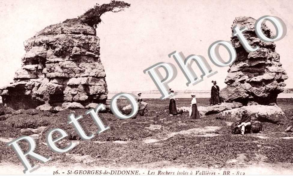Les rochers isoles a Vallieres